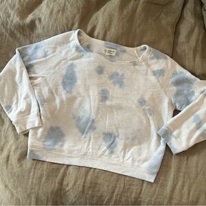 Mollusk Surf Shop Hemp Crewneck Sweatshirt - Blue Tie Dyed / Indigo Tie Dyed